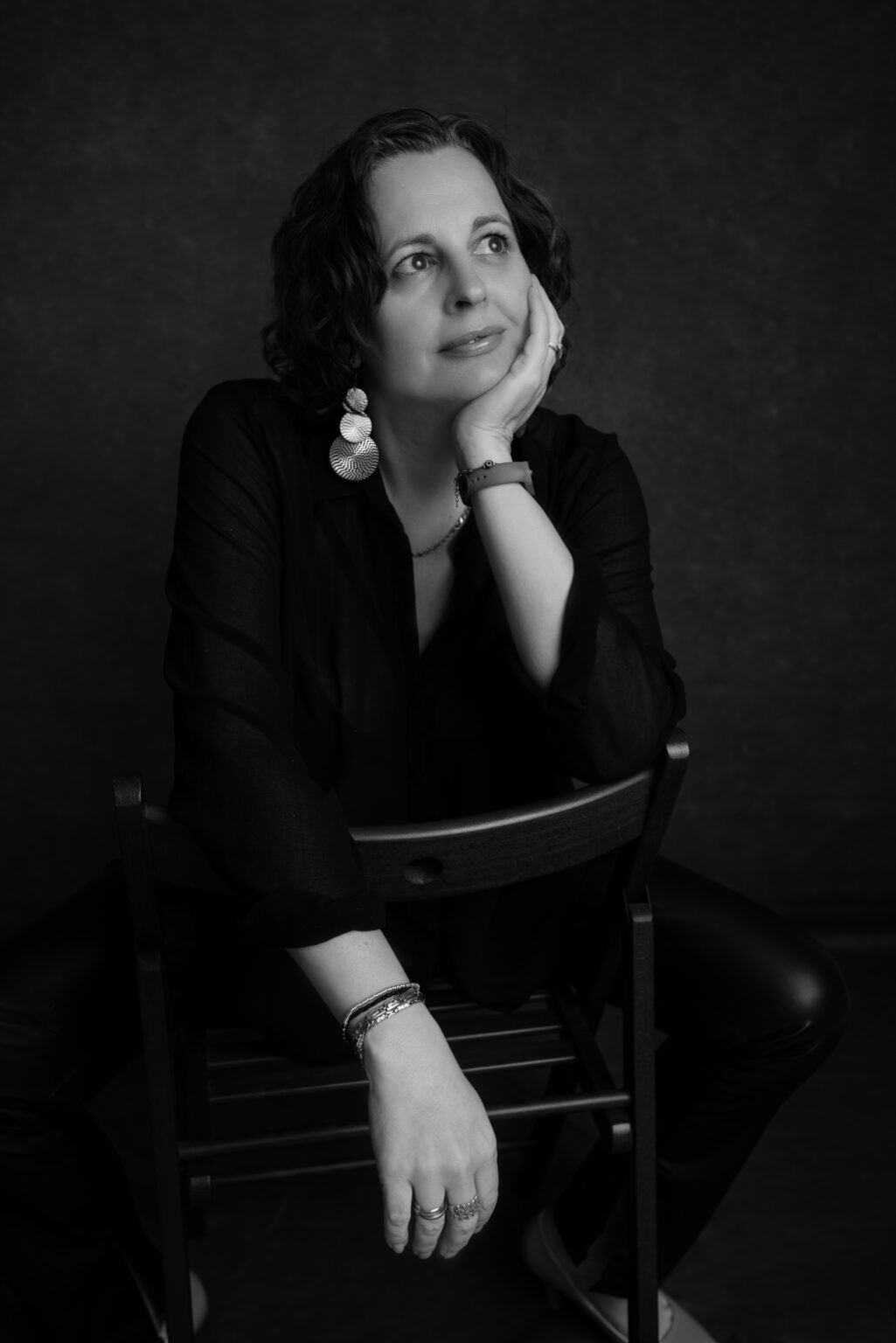 Inga Tuchowska – portret czarno-biały